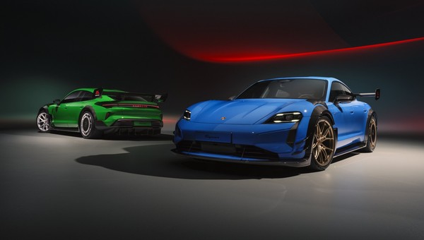 Porsche Taycan Turbo GT z zestawem Manthey Kit (2027)