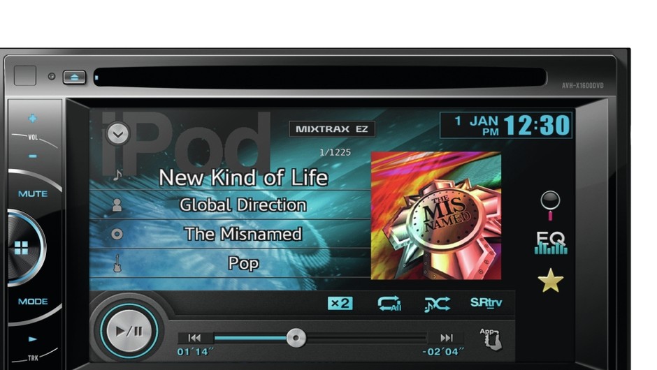 Pioneer AVH-X1600DVD, czyli sensownie wyposażona stacja multimedialna w przystępnej cenie. 