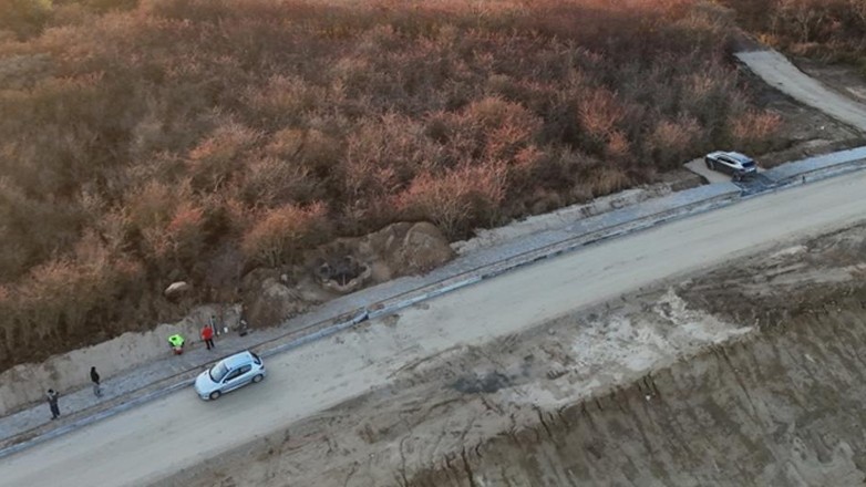 Nietypowe znalezisko na budowie drogi S7