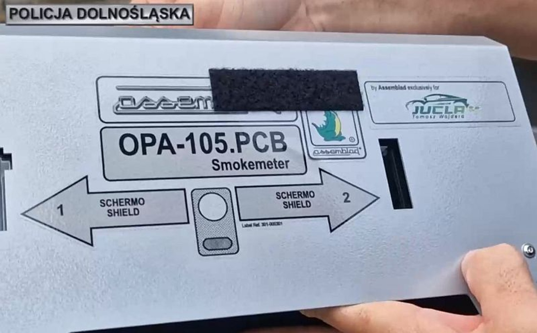 Dymomierz w nowych specjalistycznych radiowozach