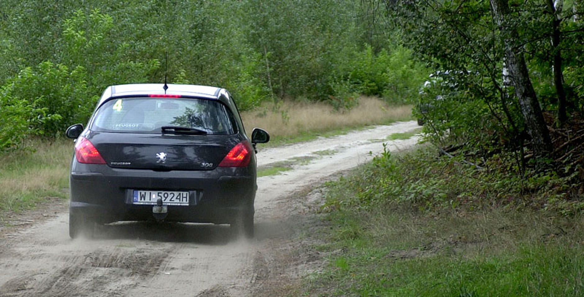 Rajd Orlen 2008: tak zapoznawali się z trasą (fotogaleria)