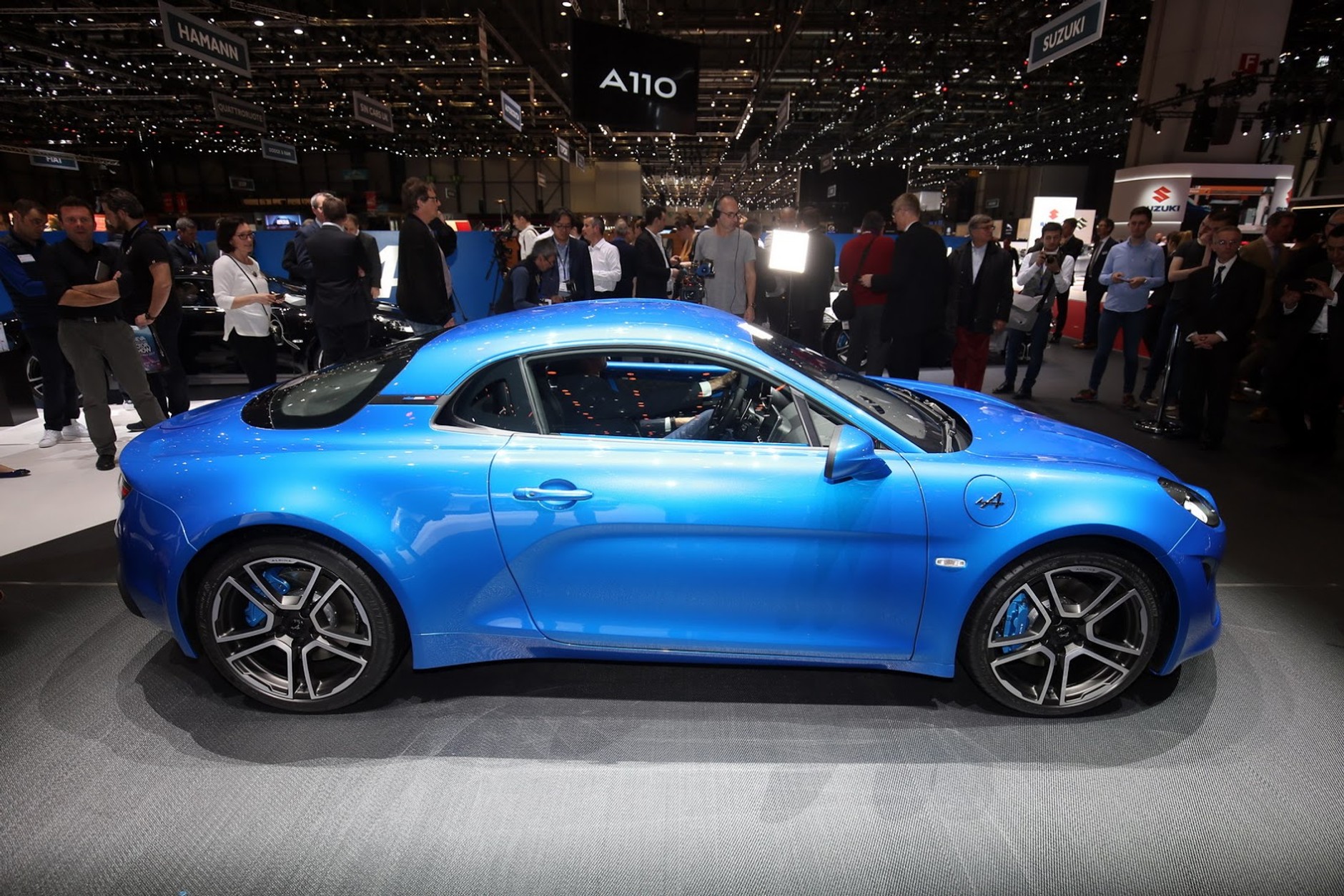 Alpine A 110 na salonie w Genewie