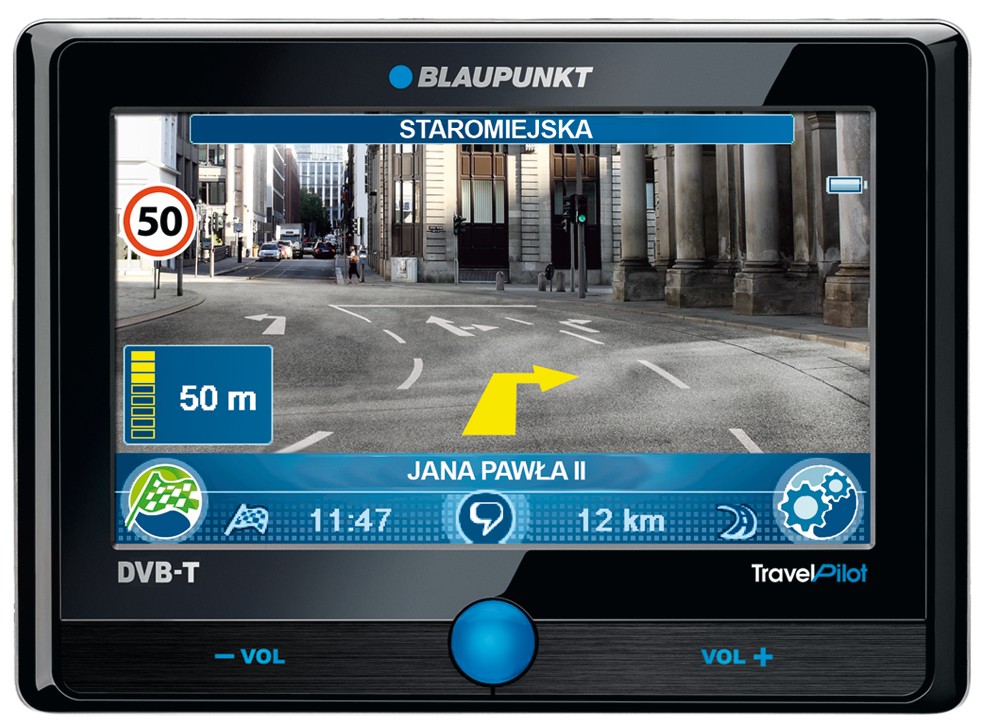 Blaupunkt Travel Pilot 700 zintegrowany z kamerą
