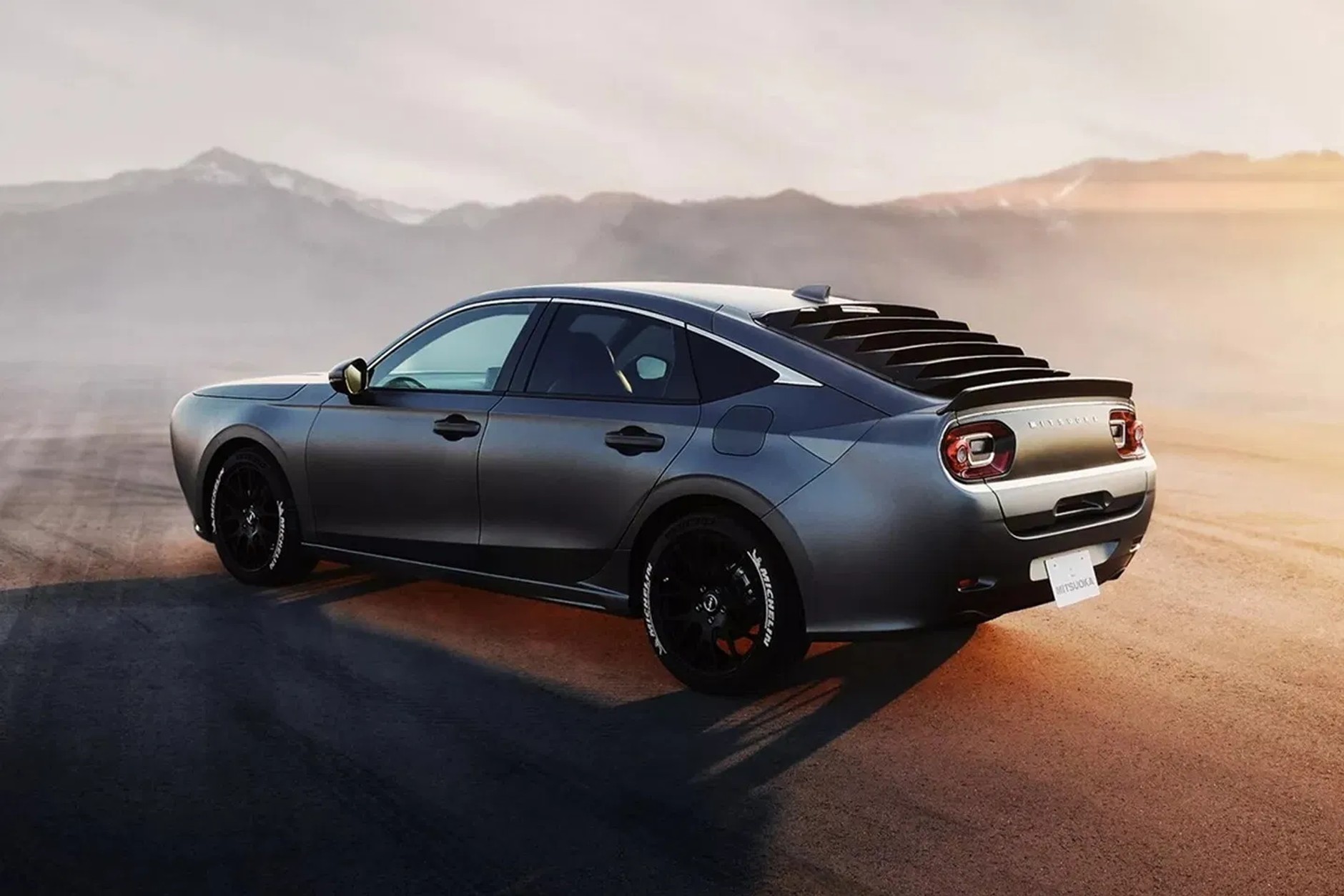 Mitsuoka M55 to zaskakująca "retroprzeróbka" Hondy Civic