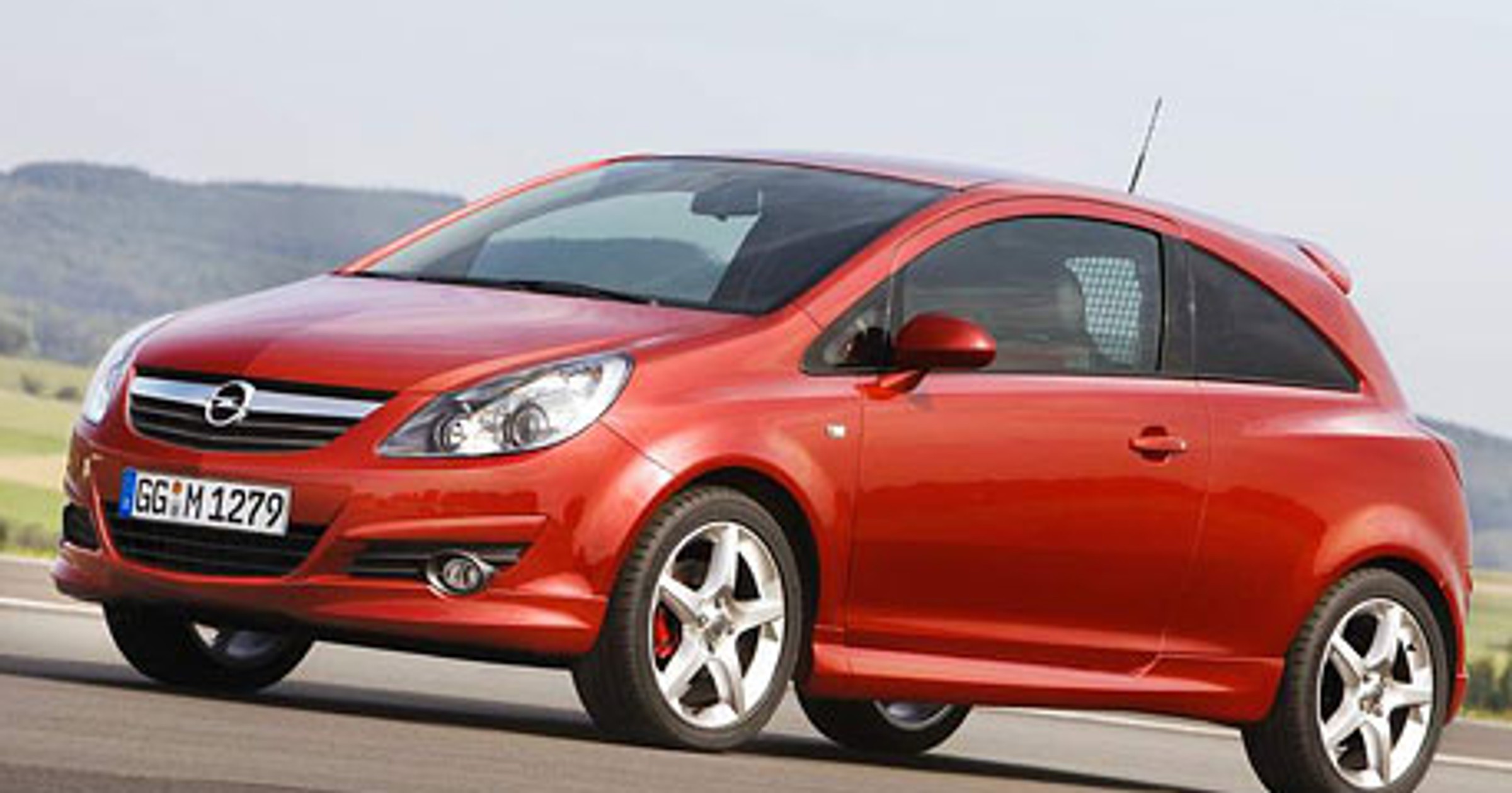 Opel Corsa Van Concept – sportowy dostawczak