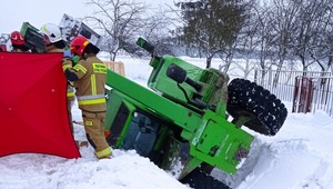 Wyszedł z domu odśnieżyć auto, ale już nie wrócił. Przygniotła go maszyna
