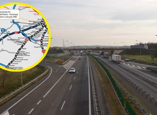 Rozbudowa A2 między Warszawą a Łodzią będzie przyspieszona. Prace ruszą przed terminem
