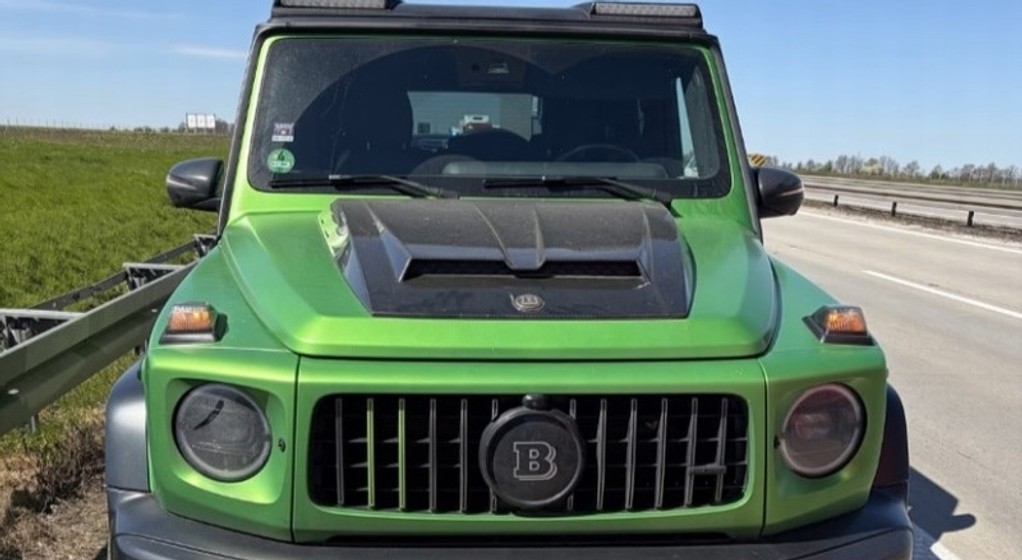 Mercedes-AMG G63 z pakietem Brabusa odzyskany na A4