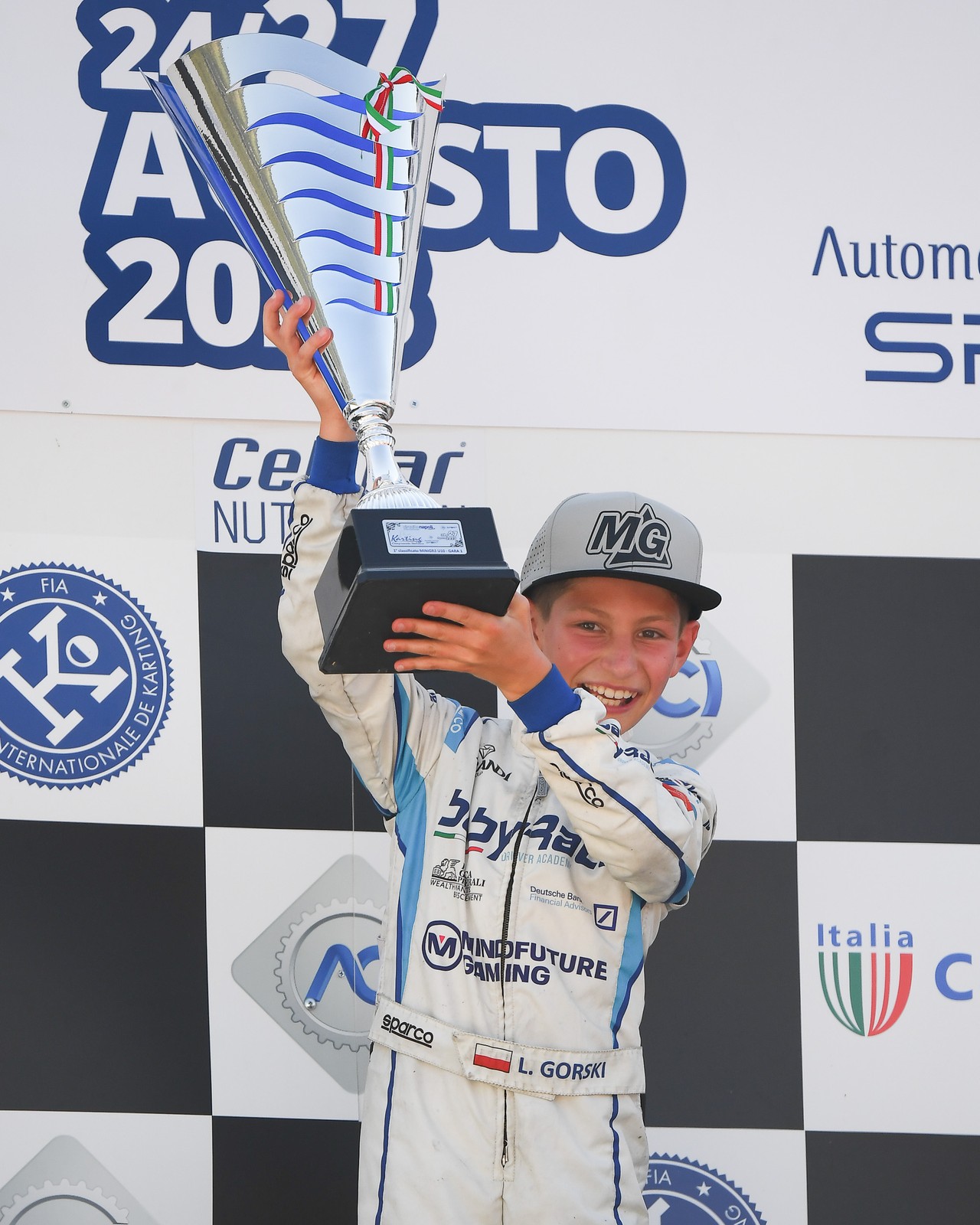 Leo Górski, najlepszy polski kierowca kartingowy