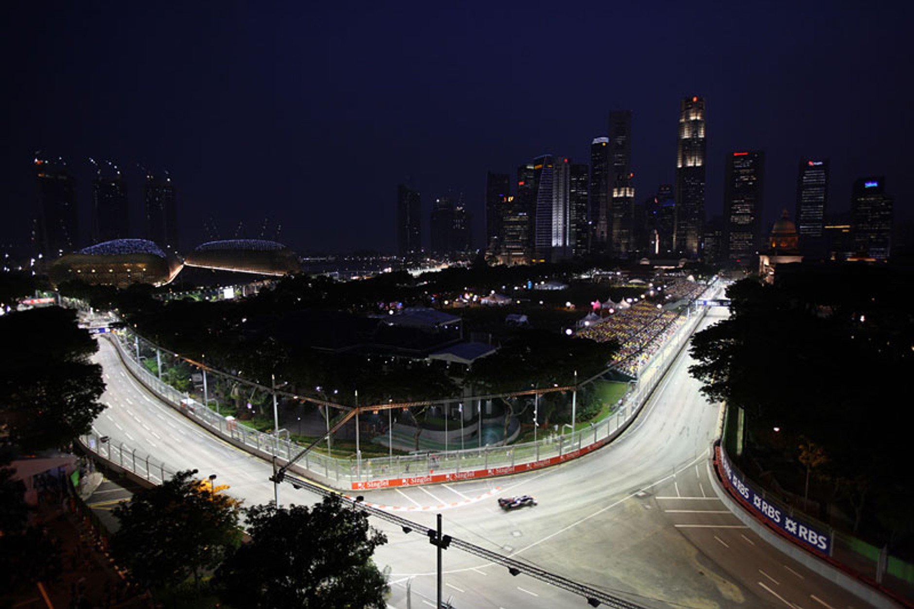 Grand Prix Singapuru 2009: sukces Hamiltona - fotogaleria Jiři Křenek