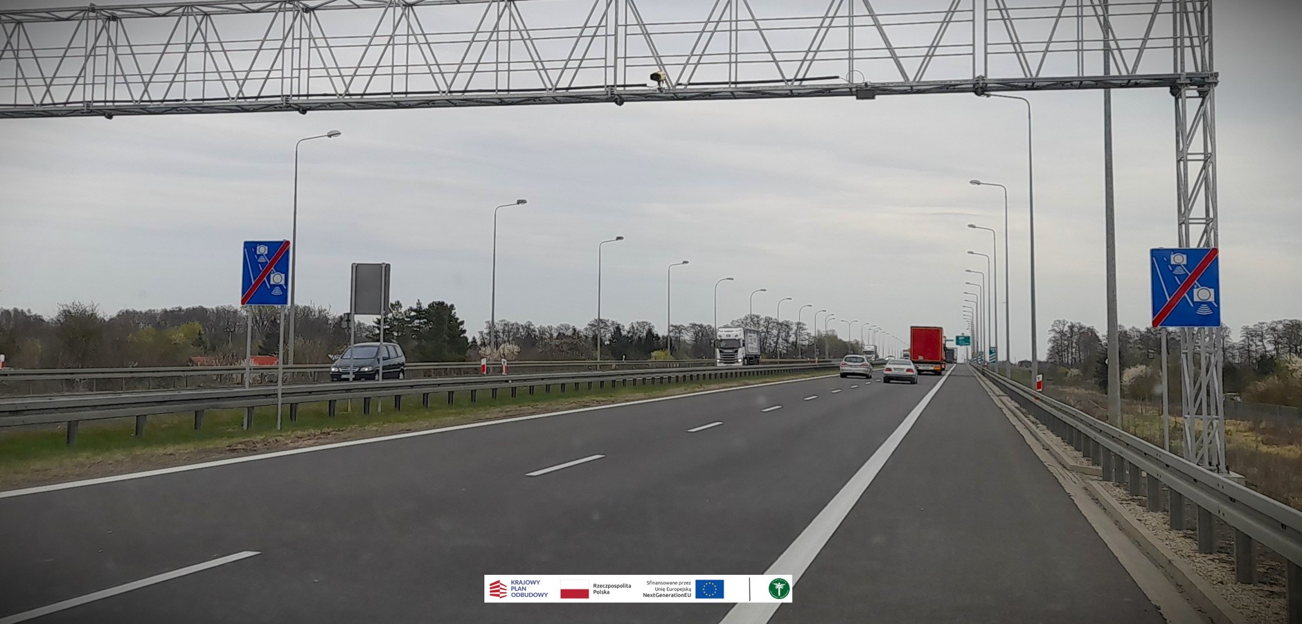 Odcinkowy pomiar prędkości na S3 węzeł Gorzów Zachód – węzeł Gorzów Południe w woj. lubuskim