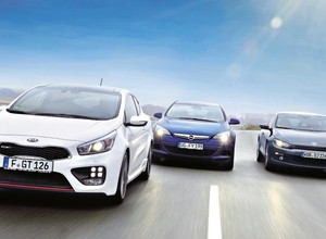 Porównanie: Kompakty z 200-konnymi silnikami. Korea lepsza od Niemiec?