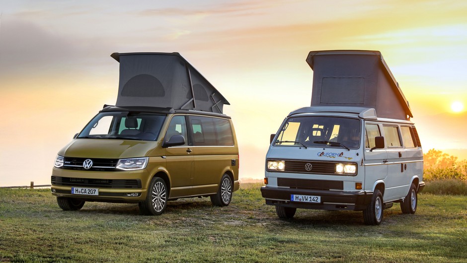 Volkswagen California - dwie generacje
