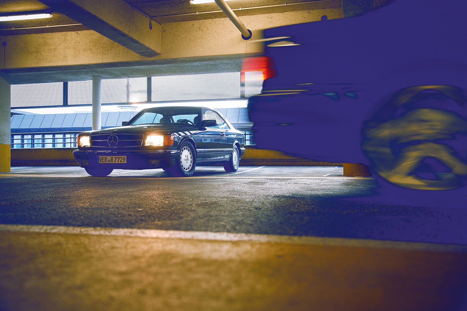 BMW 850i kontra Mercedes 560 SEC
