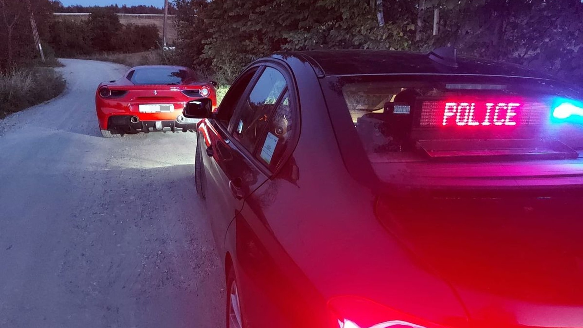 Ferrari policja