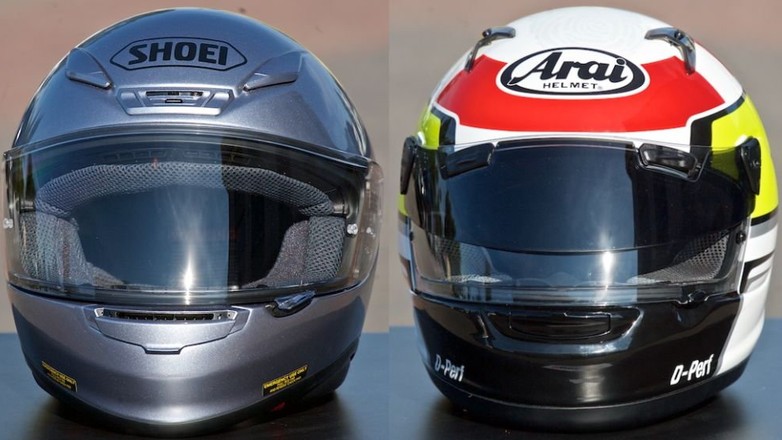 Shoei NXR i Arai Quantum ST PRO