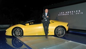 Los Angeles 2016: Lamborghini Huracan RWD Spyder