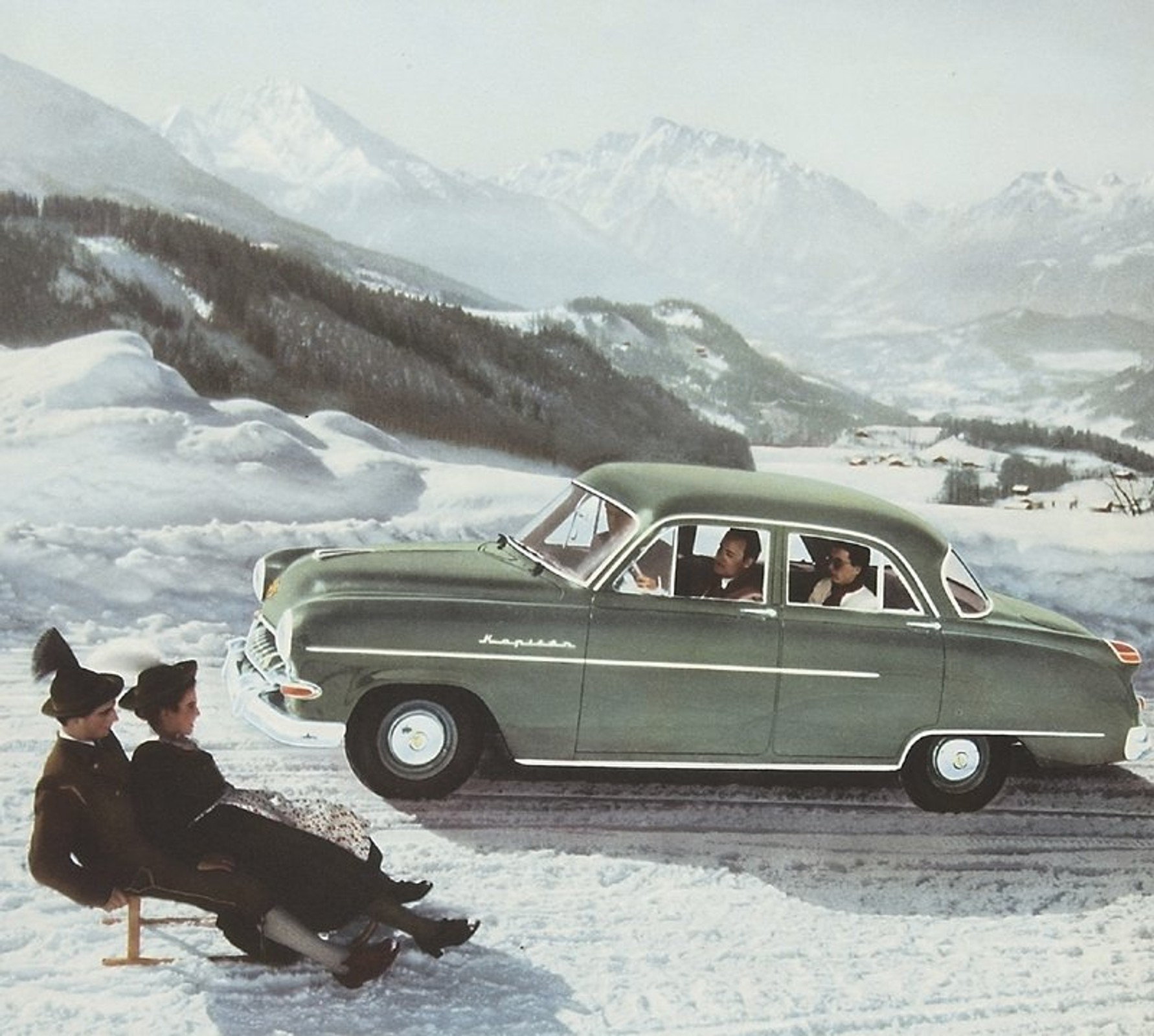 Opel: zimowe plenery