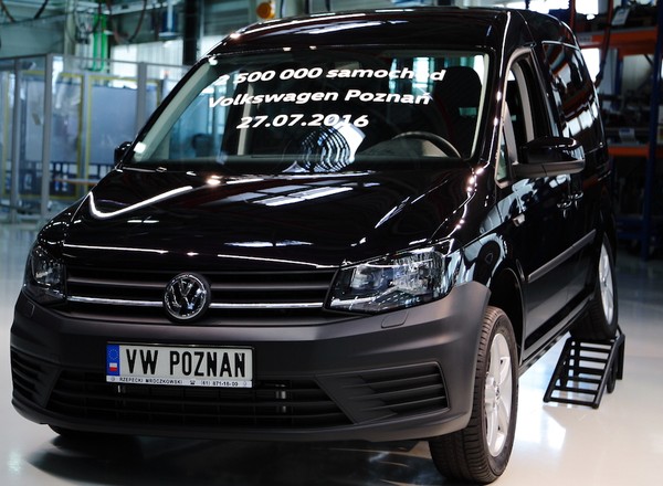 2,5 mln Volkswagenów z Poznania