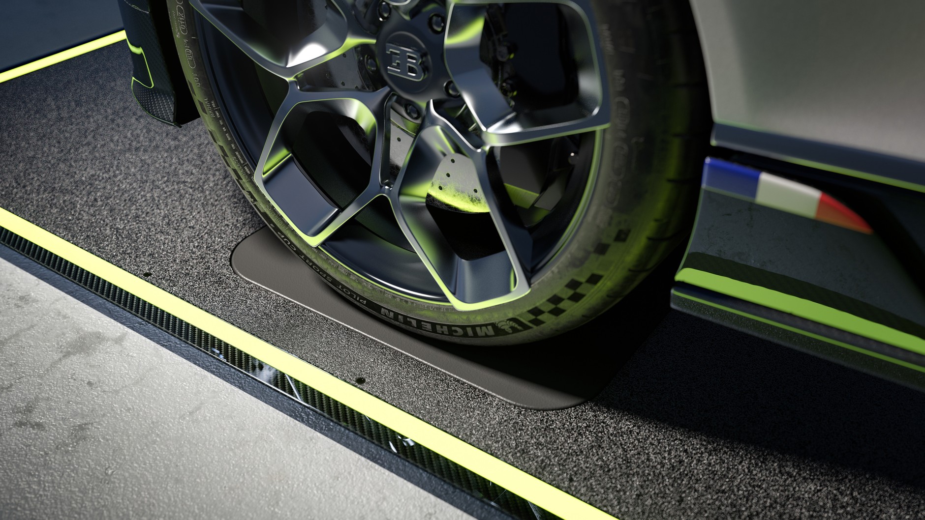 Specjalny garaż Bugatti