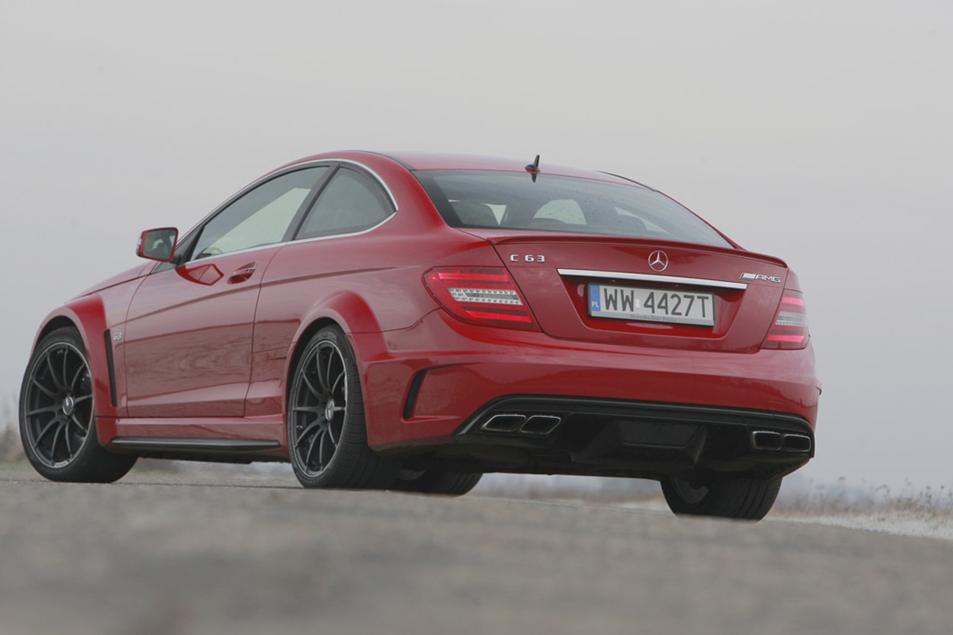 Test Mercedesa C63 AMG Black Series: czarny charakter w akcji