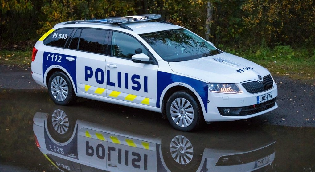 Radiowóz Skoda - Finlandia