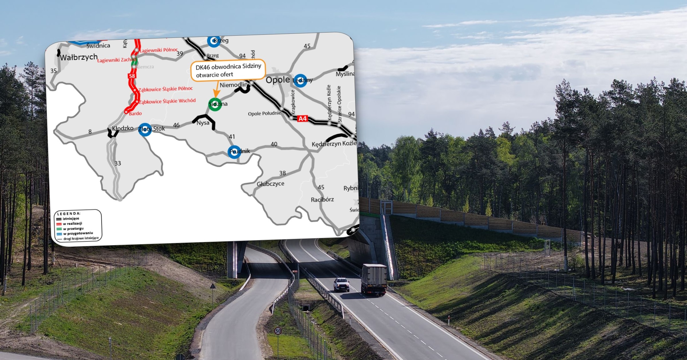 Nowa obwodnica w województwie opolskim