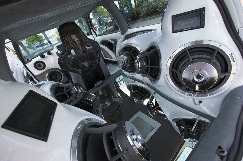 Car audio na pokaz