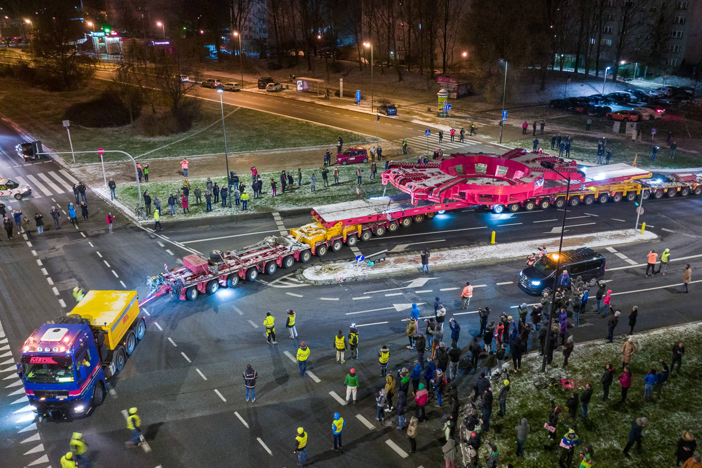 To było spektakularne. Co było w 45-metrowym ładunku, o którym w ubiegłym roku było tak głośno?