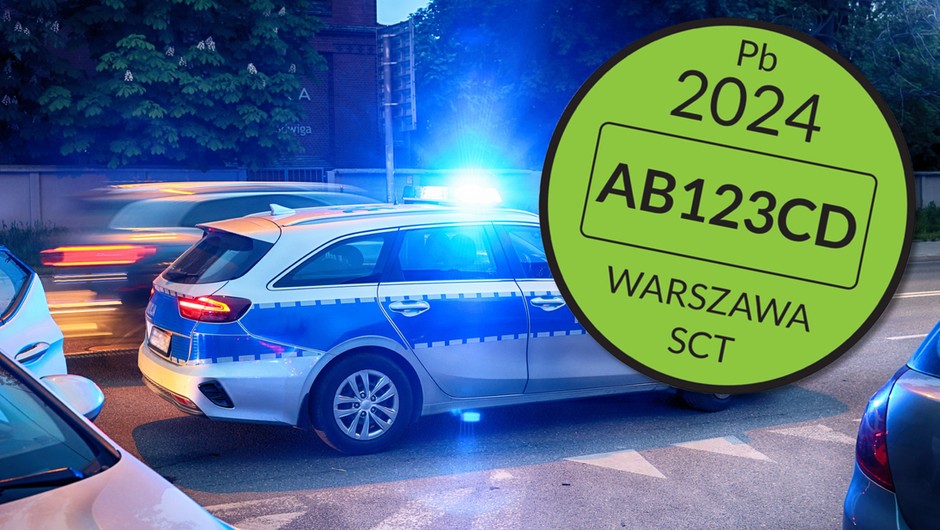 Wzór nalepki uprawniającej do wjazdu do strefy czystego transportu