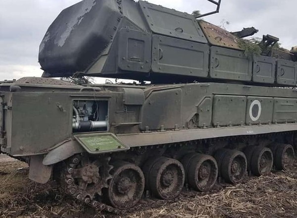 Ukraińskie wojsko przechwytuje systemy przeciwlotnicze Buk