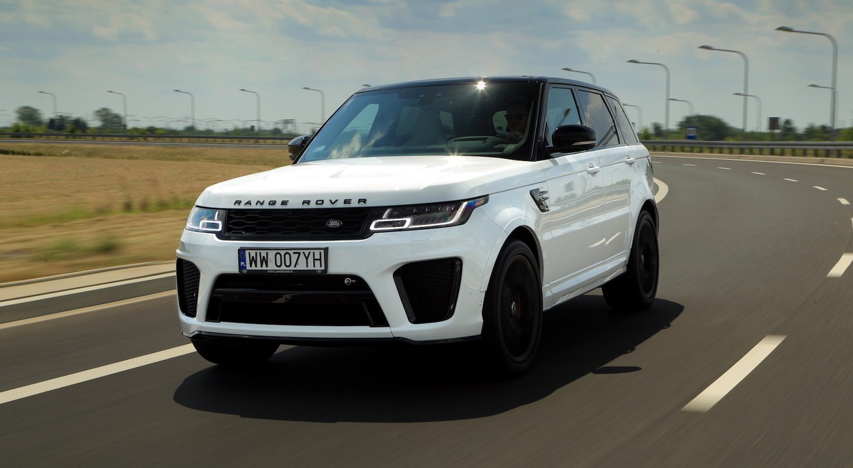 Range Rover Sport SVR - dwuipółtonowa katapulta