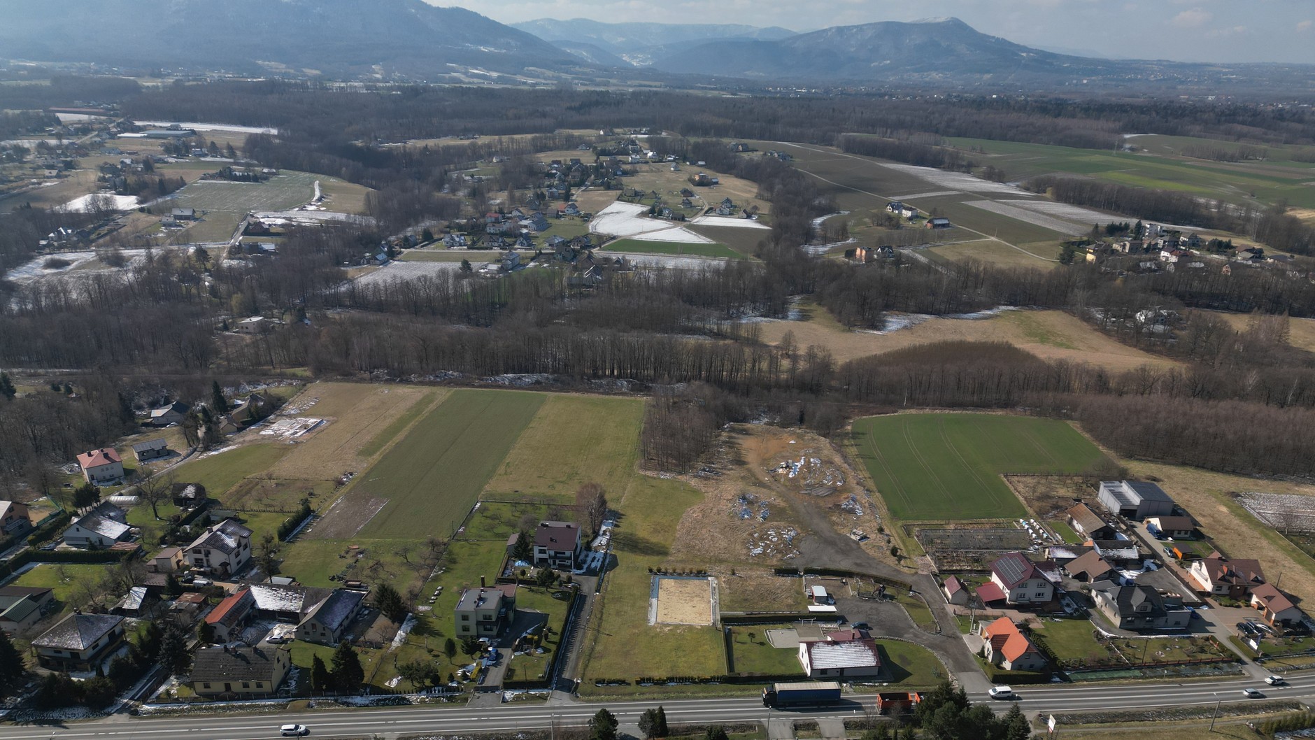 Teren pod budowę węzła Bulowice (S52, BDI)