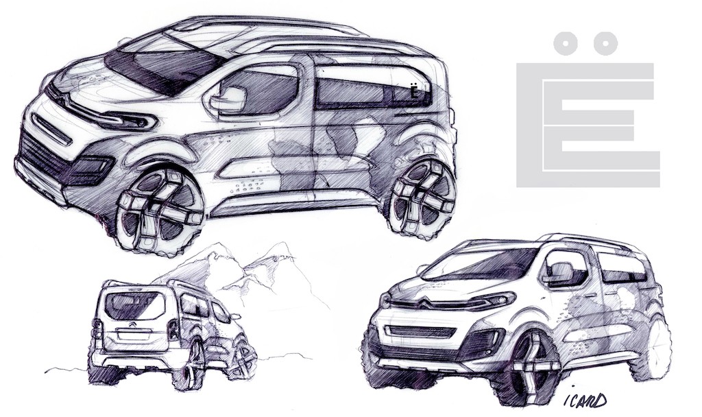 Citroen SpaceTourer4x4 Ë Concept