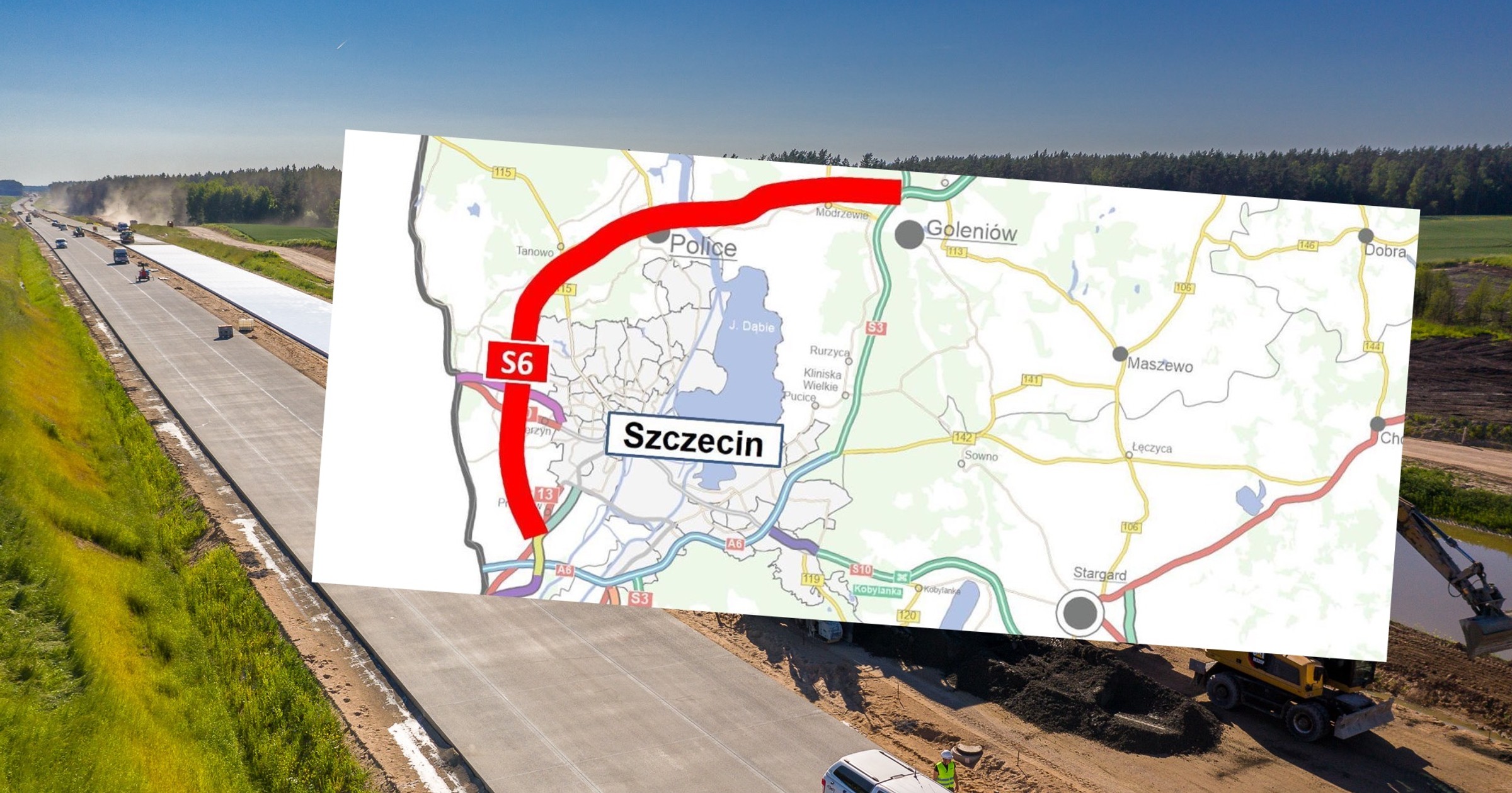 GDDKiA ponownie wybrała wykonawcę projektu budowlanego dla części Zachodniej Obwodnicy Szczecina