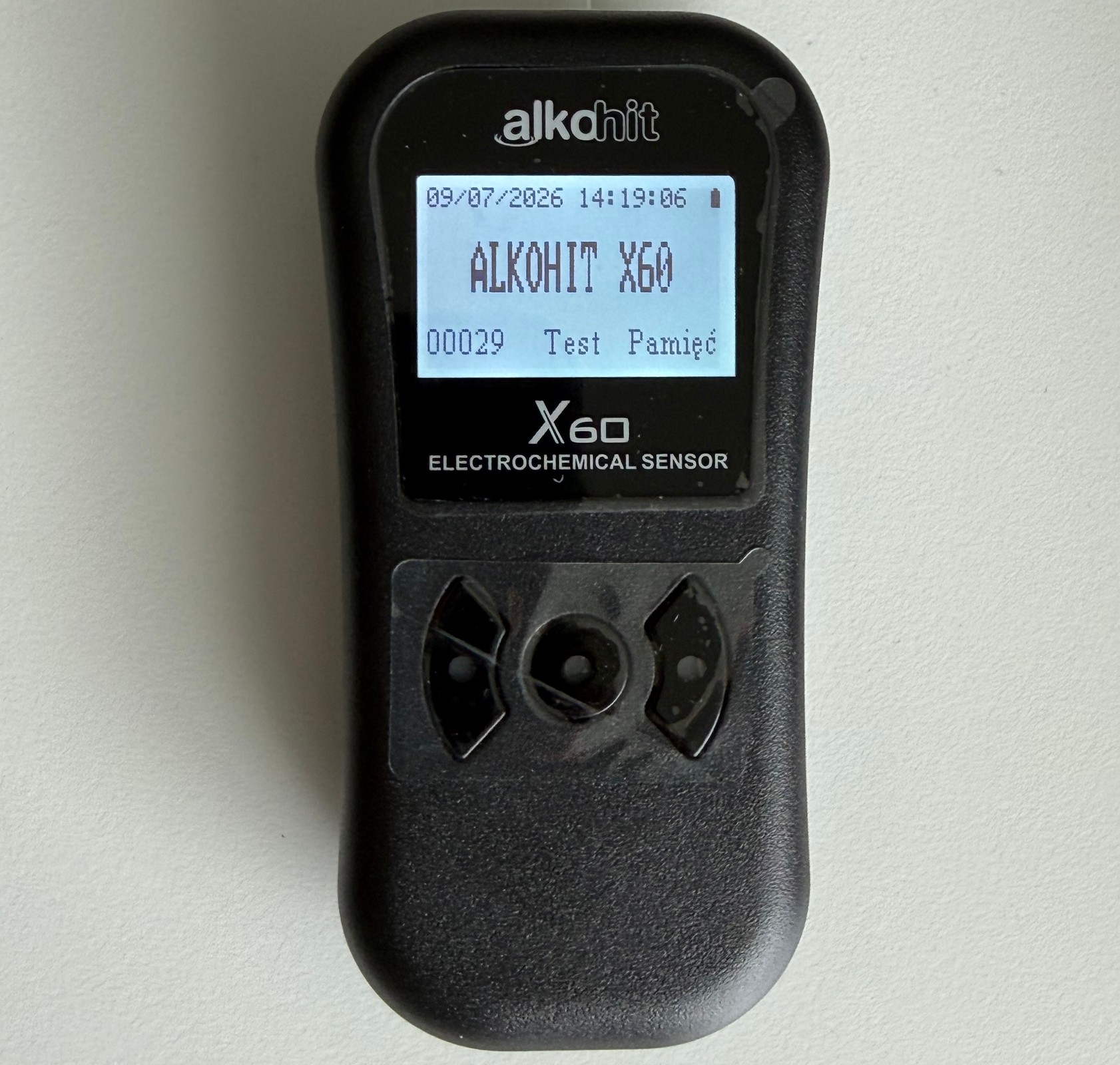 Alkomat podręczny Alkohit X60