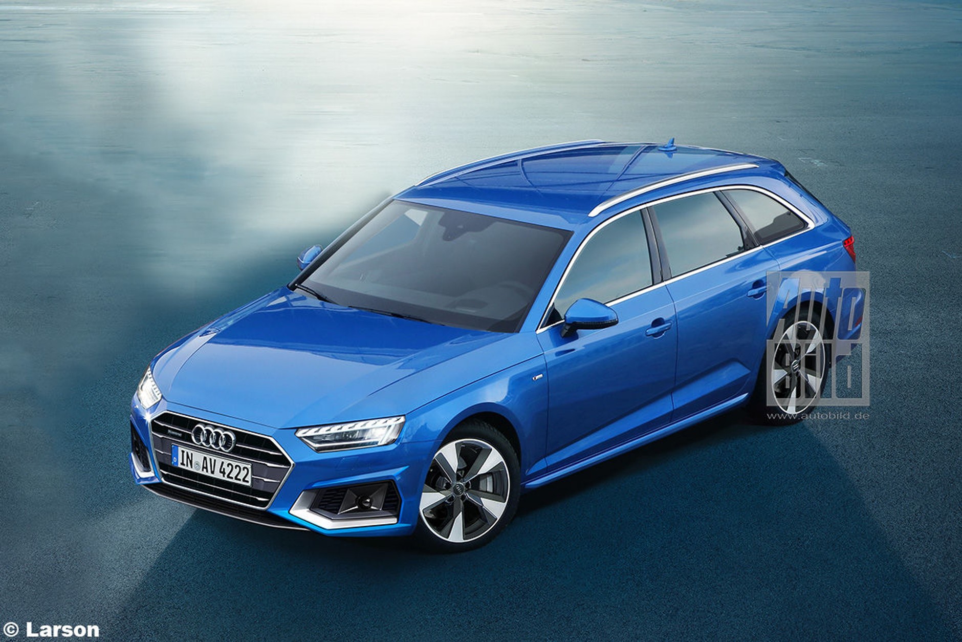 Audi A4 po liftingu - wizualizacja