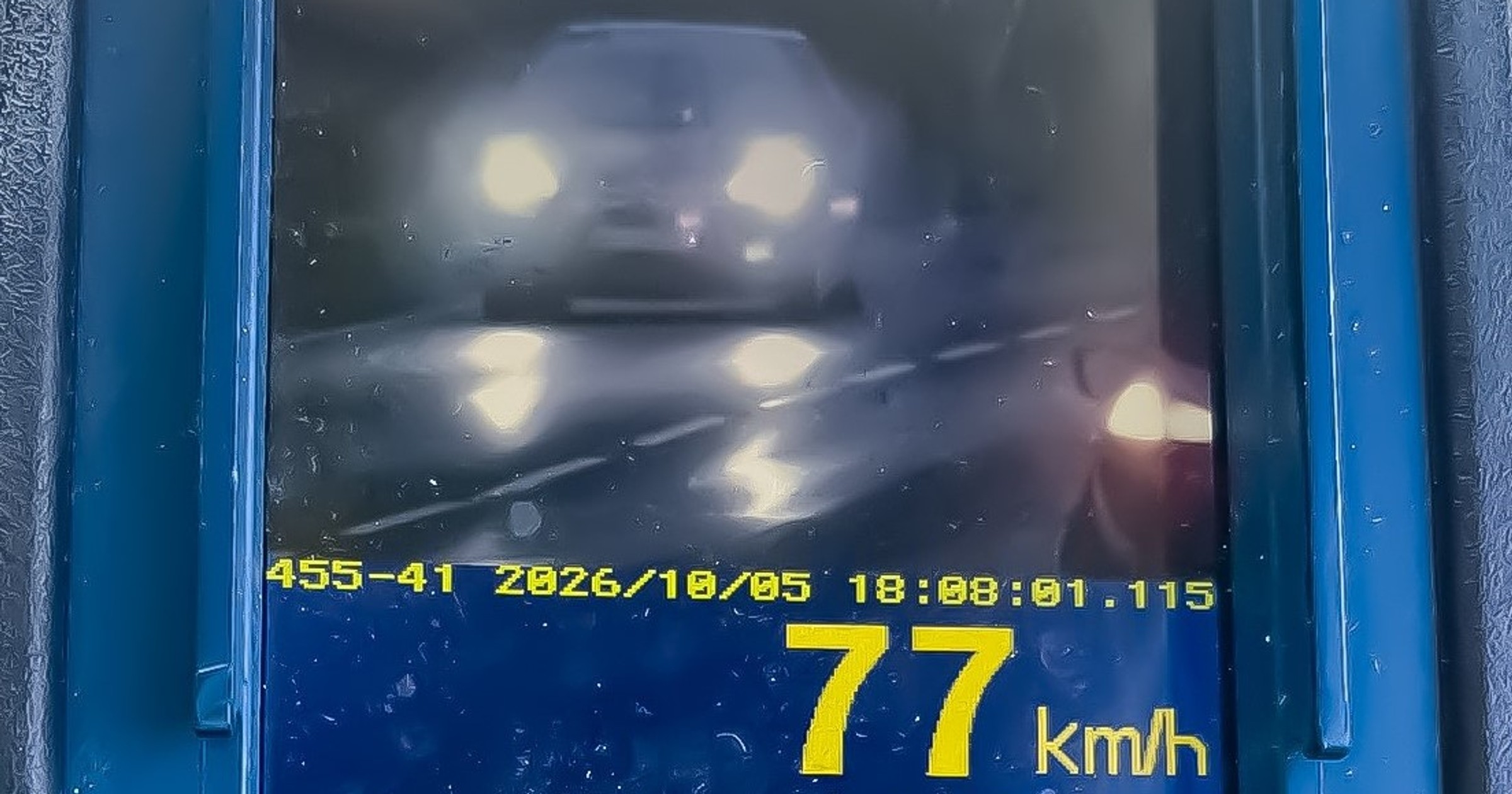 17-letni kierowca ukarany za prędkość