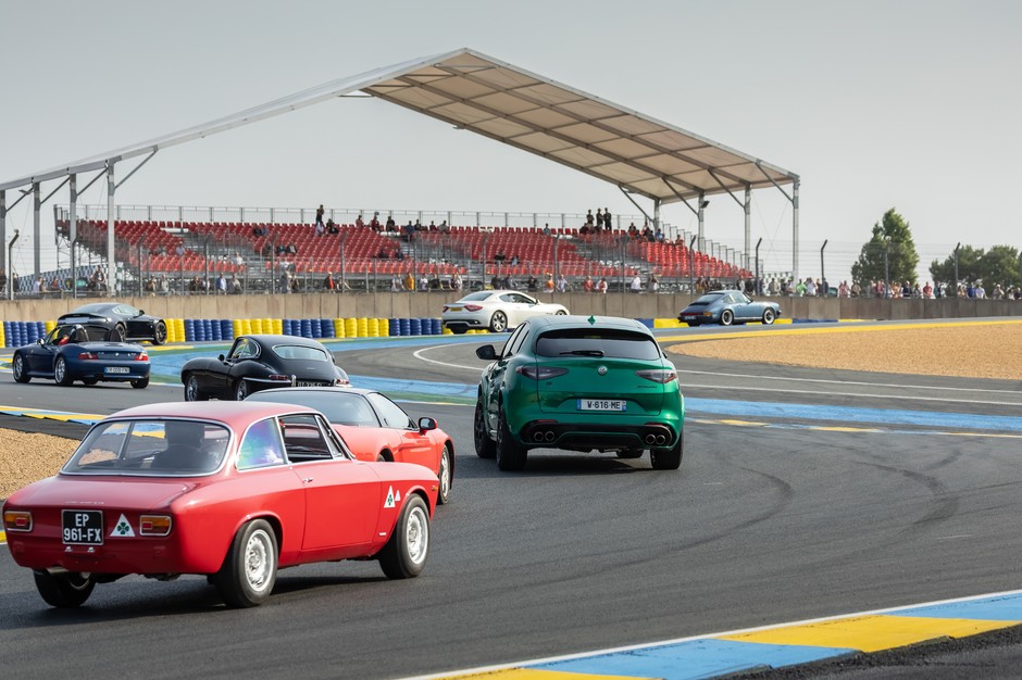 Alfa Romeo Quadrifoglio. Jazda w Le Mans