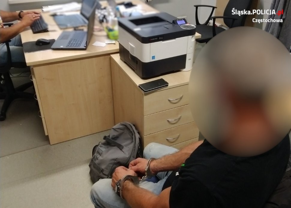 Sprawca zatrzymany przez policję