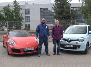 Auta bez ściemy - Porsche 911 Targa kontra Renault Twingo Bizuu