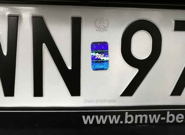 Tak wyglądają nowe tablice rejestracyjne