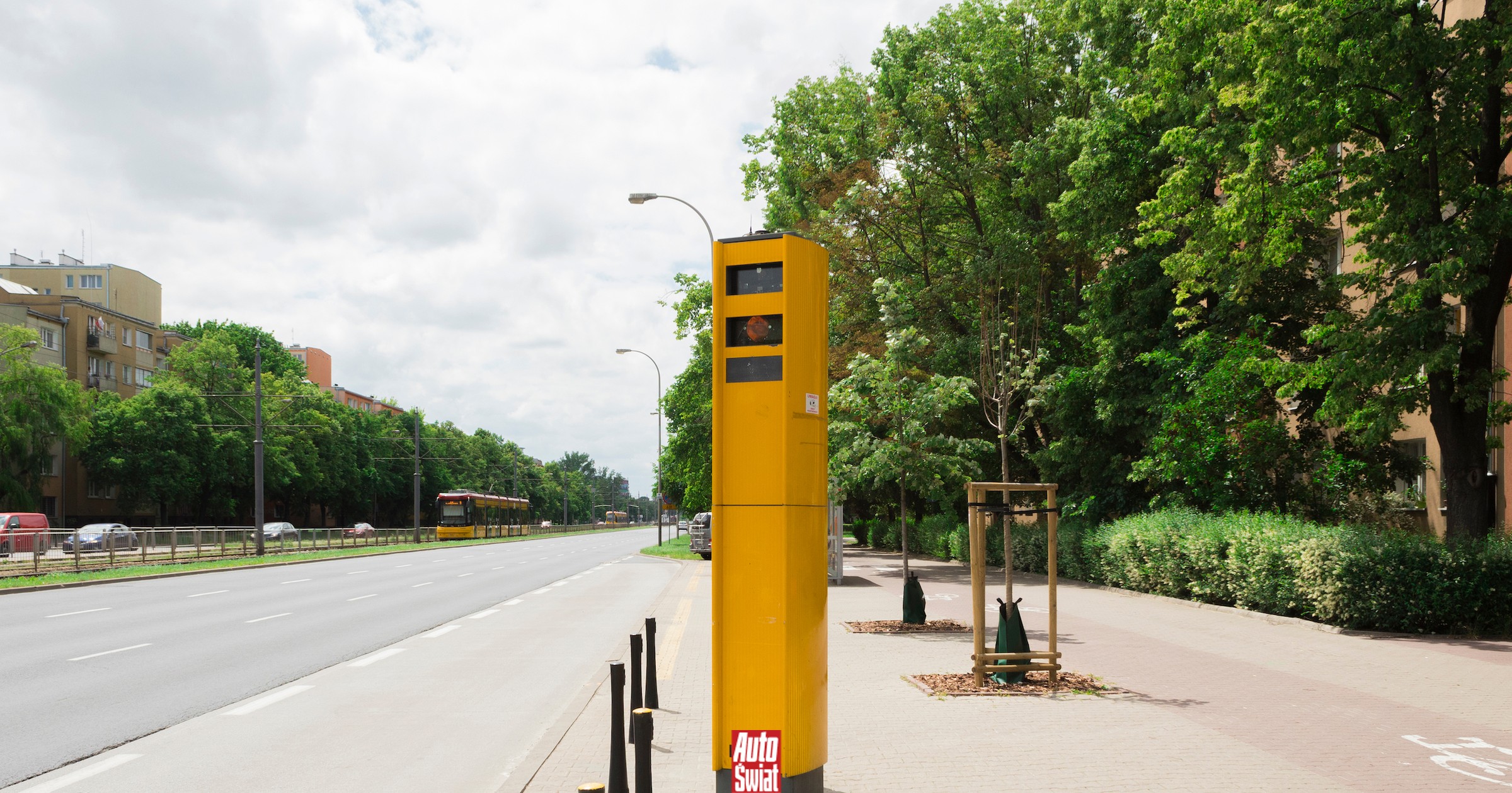 Włączyli nowy fotoradar z ograniczem prędkości do 50 km na godz. Kolejny