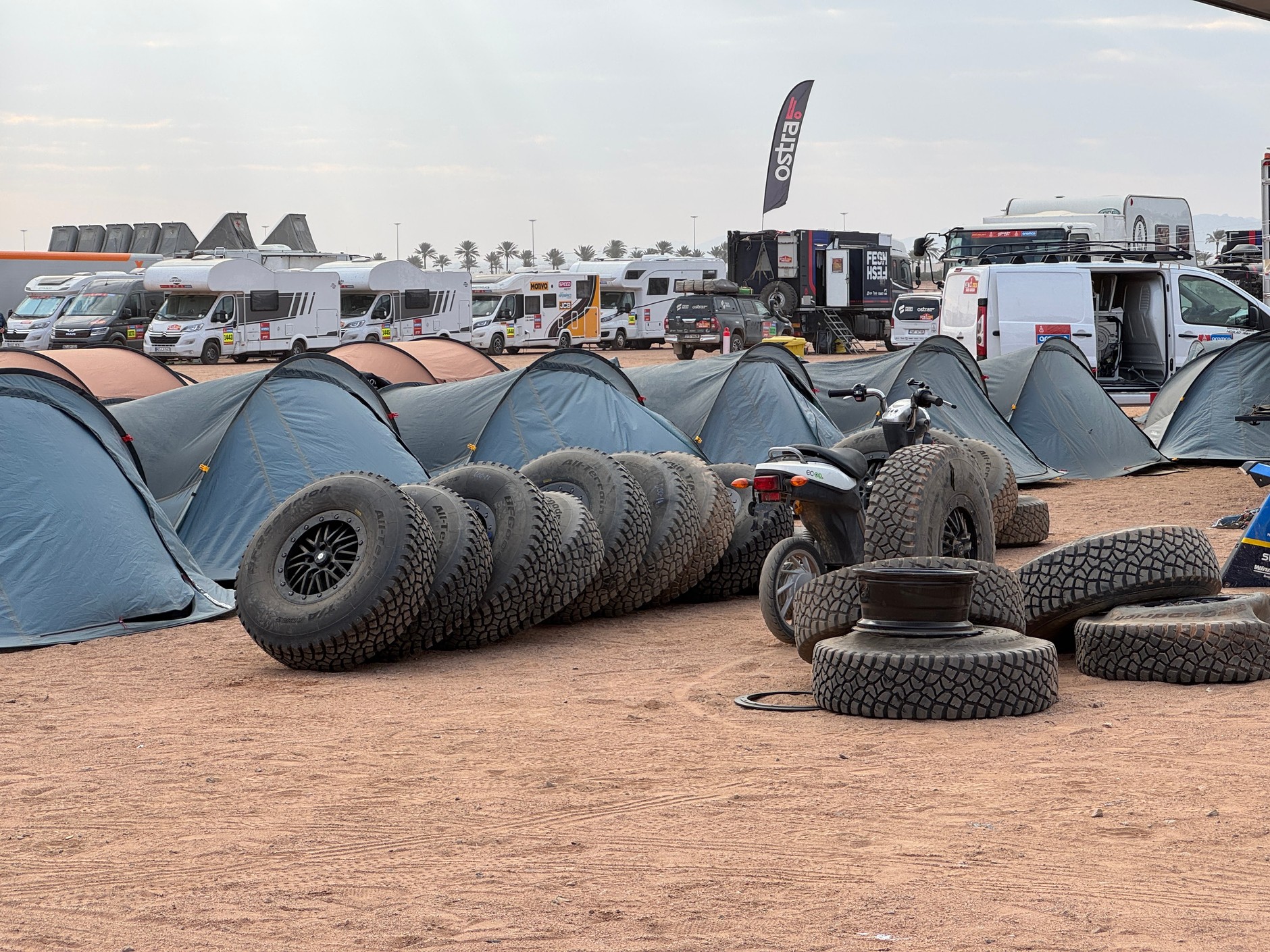 Biwak Rajd Dakar 2025