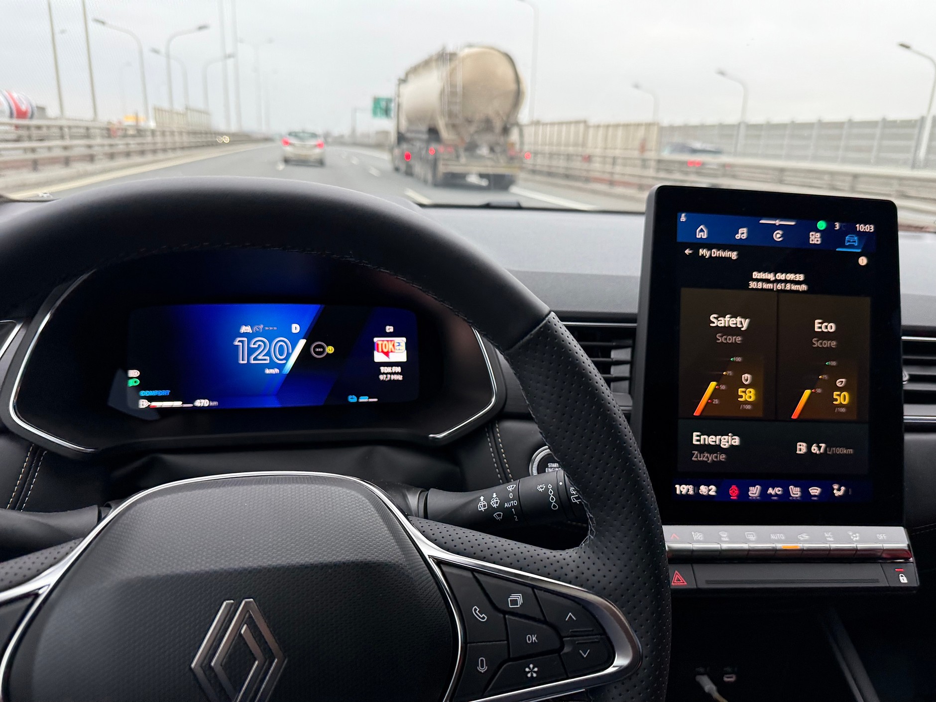 Renault Symbioz – spalanie