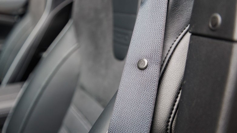 Guzik na pasie bezpieczeństwa