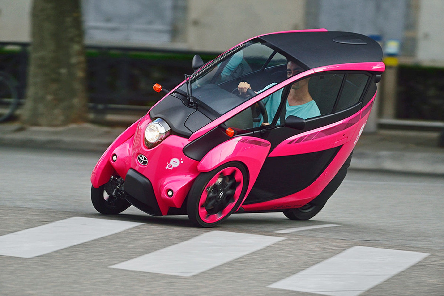 Toyota i-Road – pierwsza jazda