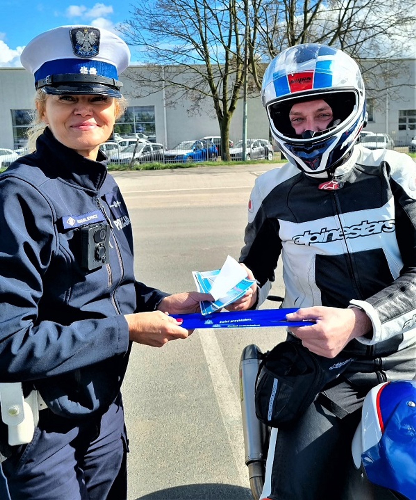 Policjanci przeprowadzili specjalną akcję. Zwracali uwagę na to, gdzie patrzyli