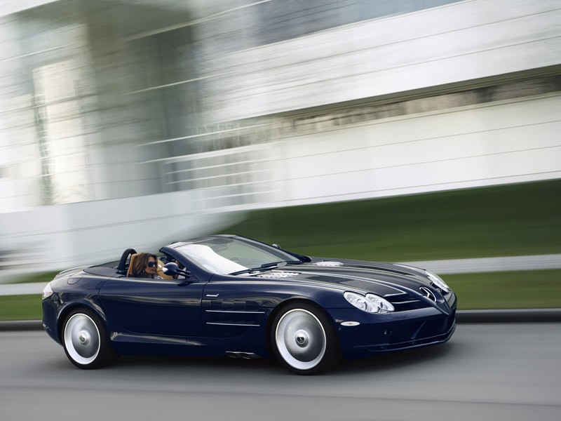 Mercedes SLR McLaren Roadster: próba generalna w Goodwood