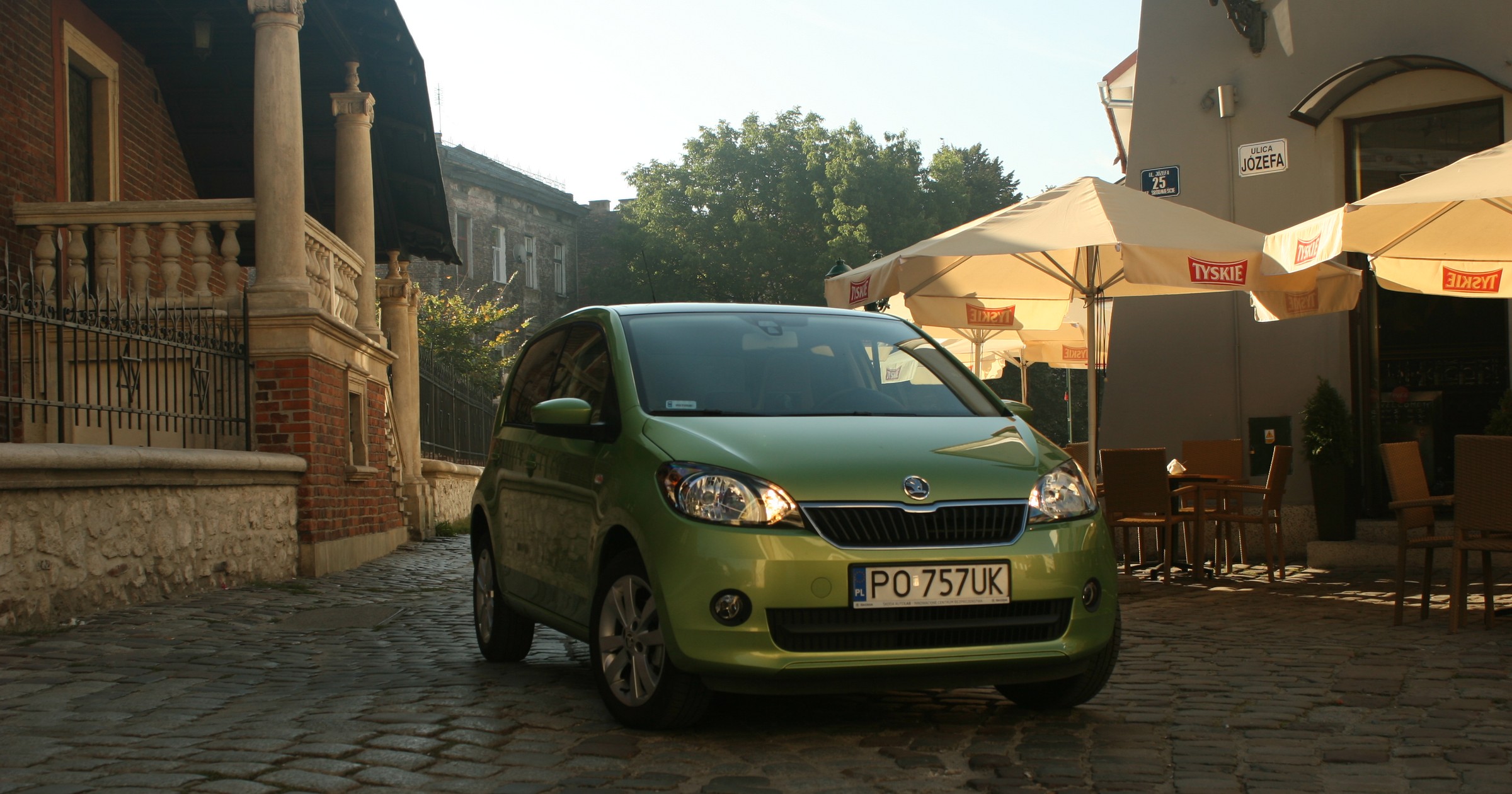 Skoda Citigo w mieście